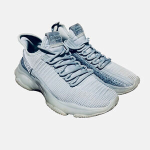 Steve Madden NY90 Maxima Sneakers Womens 9.5 Blue Rhinestones Embellished Chunky